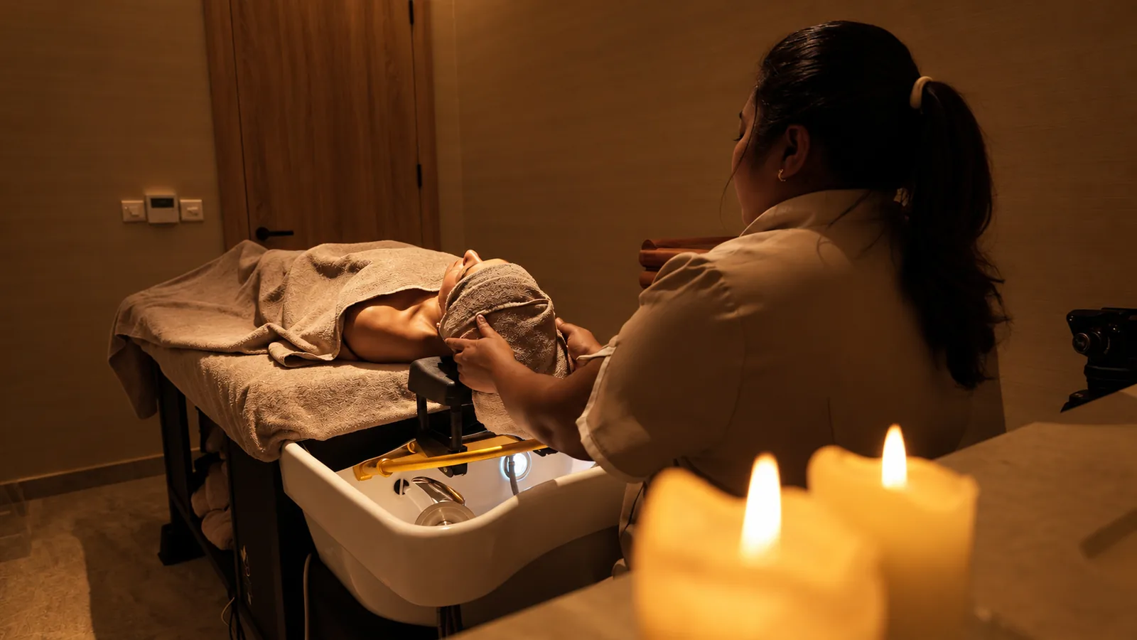 Relaxing spa treatment at Kate's Haven Spa