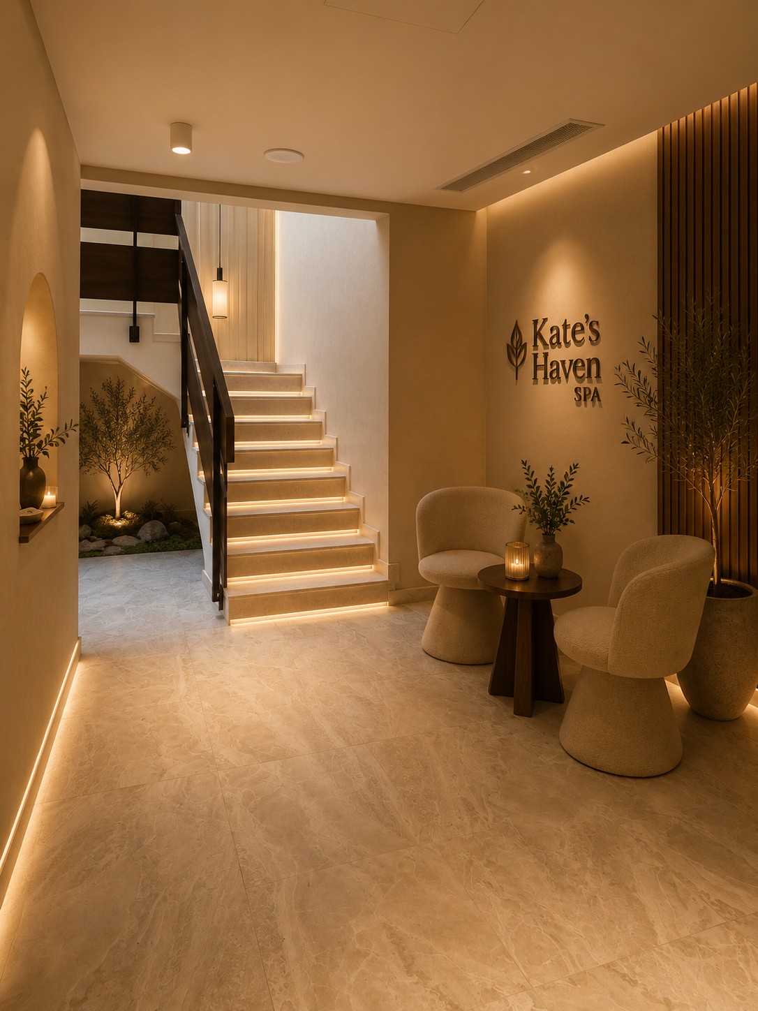 Kate's Haven Spa interior